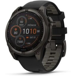 Garmin Fenix 8 3,3 Cm (1.3") 47 Mm Numérique 260 X 260 Pixels Écran Tactile Titane Wifi Gps (satellite)