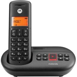 Motorola E211 Téléphone Dect Identification De L'appelant Noir