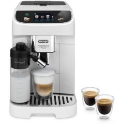 DeLonghi Machine À Expresso De’longhi Multi-boissons Comptoir White Coffee Beans, Ground Coffee 2 Tasses