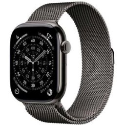 Watch Series 11 Titane Ardoise Bracelet Milanais S/m 46 Mm Apple