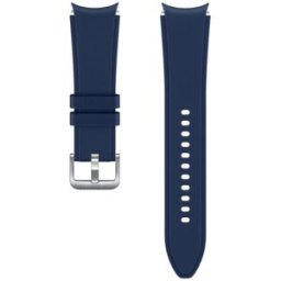 Cinturino Samsung Ridge Sport Band In Gomma Et-sfr89lnegeu Galaxy Watch 4 Watch 4 Classic M L Blu Marino