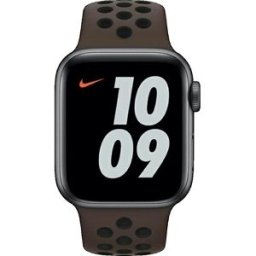 Bracelet Apple Nike Sport Perforé Brun Et Noir