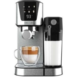 CECOTEC Machine A Café - Power Espresso 20 Cream - 1350 W - 20 Bars - 1 L - Inox