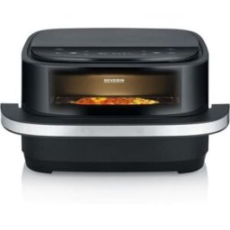 Severin Friteuse Sans Huile - Airfryer Fr2464 - Capacité 4l - 10 Programmes Dont Fonction Pizza - 2100w