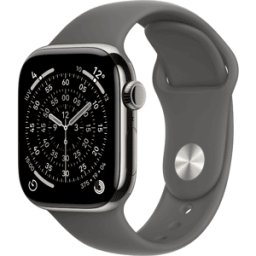 Apple Watch Series 11 Gps + Cellular 46 Mm, Bracelet Sport En Titane Naturel Et Gris