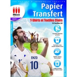 Micro Application Transfert Pour Textiles Clairs
