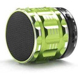 Mini Enceinte Bluetooth Portable Smartphone Carte Micro Sd Kit Mains Libres Vert Yonis