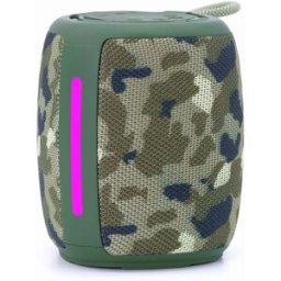 Gembird Spk-bt-led-03-cm Haut-parleur Portable Et De Fête Camouflage 5 W