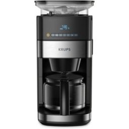 Cafetière Filtre Krups Grind Aroma Km8328 Automatique 1,25 L Programmable Café en Grains et Moulu
