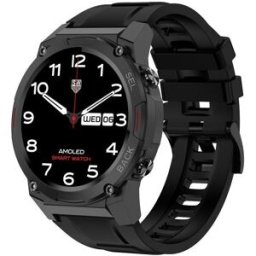 Maxcom Fw63 Cobalt Pro 3,63 Cm (1.43") Amoled 51 Mm Numérique Écran Tactile Noir