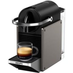 Cafetière Expresso Krups Coffeemachine Nespresso Pixie (xn306t) Titan