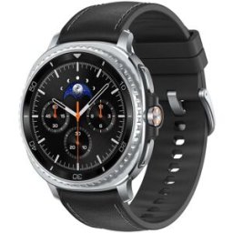 Samsung Galaxy Watch 8 Classic 3,3 Cm (1.3") Amoled 46 Mm Numérique 438 X 438 Pixels Écran Tactile 4g Argent Wifi Gps (