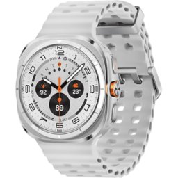 Montre Samsung Galaxy Watch Ultra 2025 Lte 47 Mm Blanche (titanium White) Et Bracelet