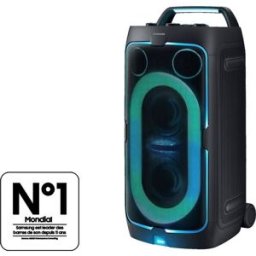 Samsung Enceinte - Mx St50f/xe - 240 W - Effets Lumineux - Bluetooth - Batterie 18h - Roues Intégrées - Noir