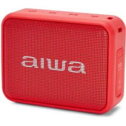 Aiwa Bs-200rd Haut-parleur Portable Et De Fête Enceinte Portable Mono Rouge 6 W