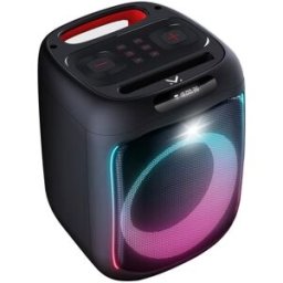 New Majestic 116112 Bk Haut-parleur Portable Et De Fête Enceinte Portable Stéréo Noir 60 W