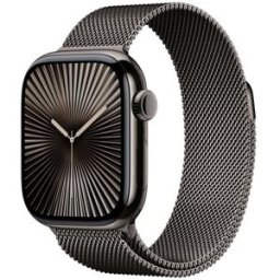 Apple Watch Series 10 Oled 42 Mm Numérique 374 X 446 Pixels Écran Tactile 4g Gris Wifi Gps (satellite)