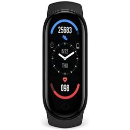PRIXTON Bracelet d'activité connecté Smartband AT410, Compatible avec Android et iOS, Bluetooth 4.0, Fréquence Cardiaque