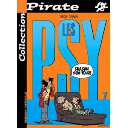 bd pirate : les psy, tome 7 : chacun son tour ! bédu dupuis