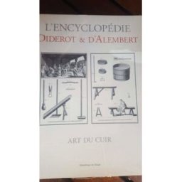 encyclopédie diderot & alembert: art du cuir - recueil de planches, sur les sciences, les arts libér diderot, denis bibliotheque de l'image