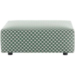 Kartell - Pouf d'extérieur Plastics - Vert - Tissu outdoor - Designer Piero Lissoni