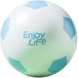 INF Ballon de football gonflable géant 200cm - PVC extra-épais 3mm, anti-éclatement, double valve scellée, pompe manuelle