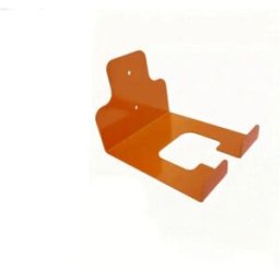 INF Support mural pour débroussailleuse - Rangement en fer robuste pour coupe-bordures et taille-bordures, gain de place pour Orange