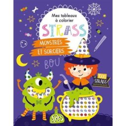 Monstres et sorciers : 1.000 strass autocollants Atelier Cloro 1 2 3 Soleil