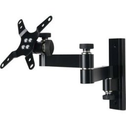 SpeaKa Professional SP-6444400 Support mural pour écran 1 Écran(s) 33,0 cm (13) - 76,2 cm (30) noir inclinable, mobile, extensible