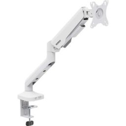 SpeaKa Professional SP-MM-1030 Support de table pour écran 1 Écran(s) 43,2 cm (17) - 101,6 cm (40) blanc réglable en hauteur, inclinable, mobile