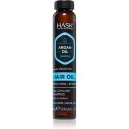 HASK Argan Oil huile régénérante pour cheveux abîmés 18 ml