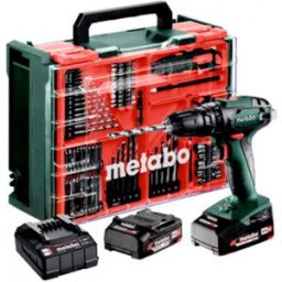 Metabo SB 18 Set Perceuse a percussion sans fil (18V/2x2Ah) 602245710