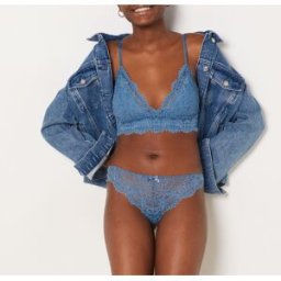 Etam - Soutien-gorge sans armatures pad amovible n°8 Success bleu 100 D