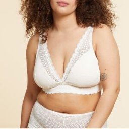 Etam - Soutien-gorge sans armatures pad amovible n°8 Cherie Cherie écru 90 D