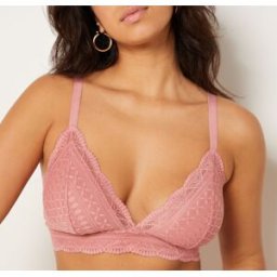 Etam - Soutien-gorge sans armatures pad amovible n°8 Idole rose 85 A