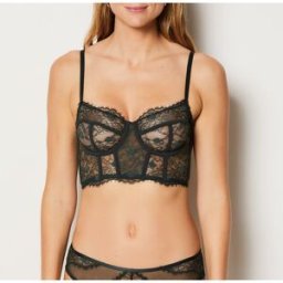 Etam - Soutien-gorge avec armatures n°9 Elixir kaki olive 95 D