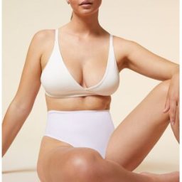 Etam - Soutien-gorge sans armatures pad amovible n°8 Perfect Coton écru XL
