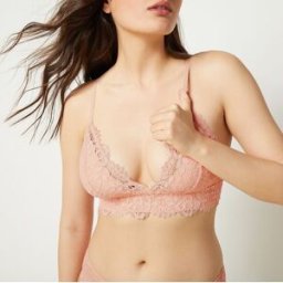 Etam - Soutien-gorge sans armatures pad amovible n°8 Success abricot 100 D