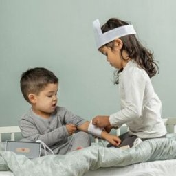Jabadabado Malette de docteur grise