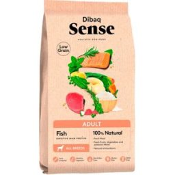 Dibaq Aliment Pour Chiens Sense Low Grain Adulte Saumon Et Thon 12kg One Size