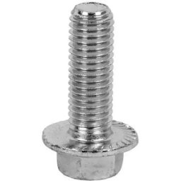 Cofan Vis à Embase Hexagonale Crantée Din-6921 C-8.8 M10x25 Mm 100 Unités Galvanized One Size
