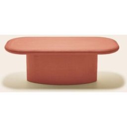 MADURA Table Basse Calix Terre cuite - ORANGE 110x50xH38 cm