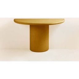 MADURA Console Murale Eliz Terre d'ocre - JAUNE 120x60xH75 cm
