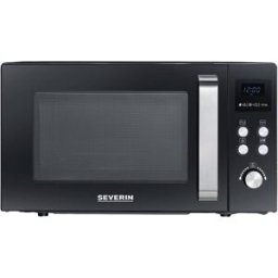 Severin 7752 Micro-ondes noir 900 W fonction grill, fonction chaleur tournante