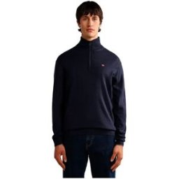 Napapijri Pull à Demi-zip Damavand 4 Blue Marine S Homme