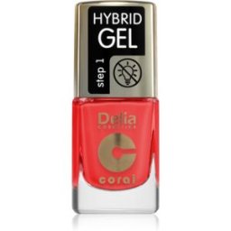 Delia Cosmetics Coral Nail Enamel Hybrid Gel vernis à ongles gel teinte 146 11 ml