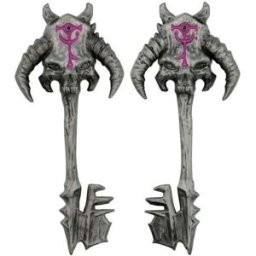 Fanattik Porte-clés Doom: The Dark Ages Silver / Red One Size unisex