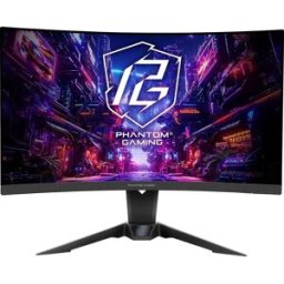 ASRock Écran Gaming Pg27qrt2a 27´´ Qhd Ips Led 180hz Black One Size unisex