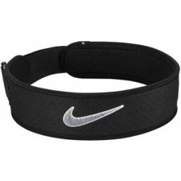 Nike Accessories Ceinture De Levage De Poids Lifting 4´´ Gr Black / Black / White L