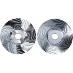INF Ensemble de disques de ponçage - Lames en acier au carbone + disques lamellaires alliage pour meuleuse d'angle, façonnage Gris